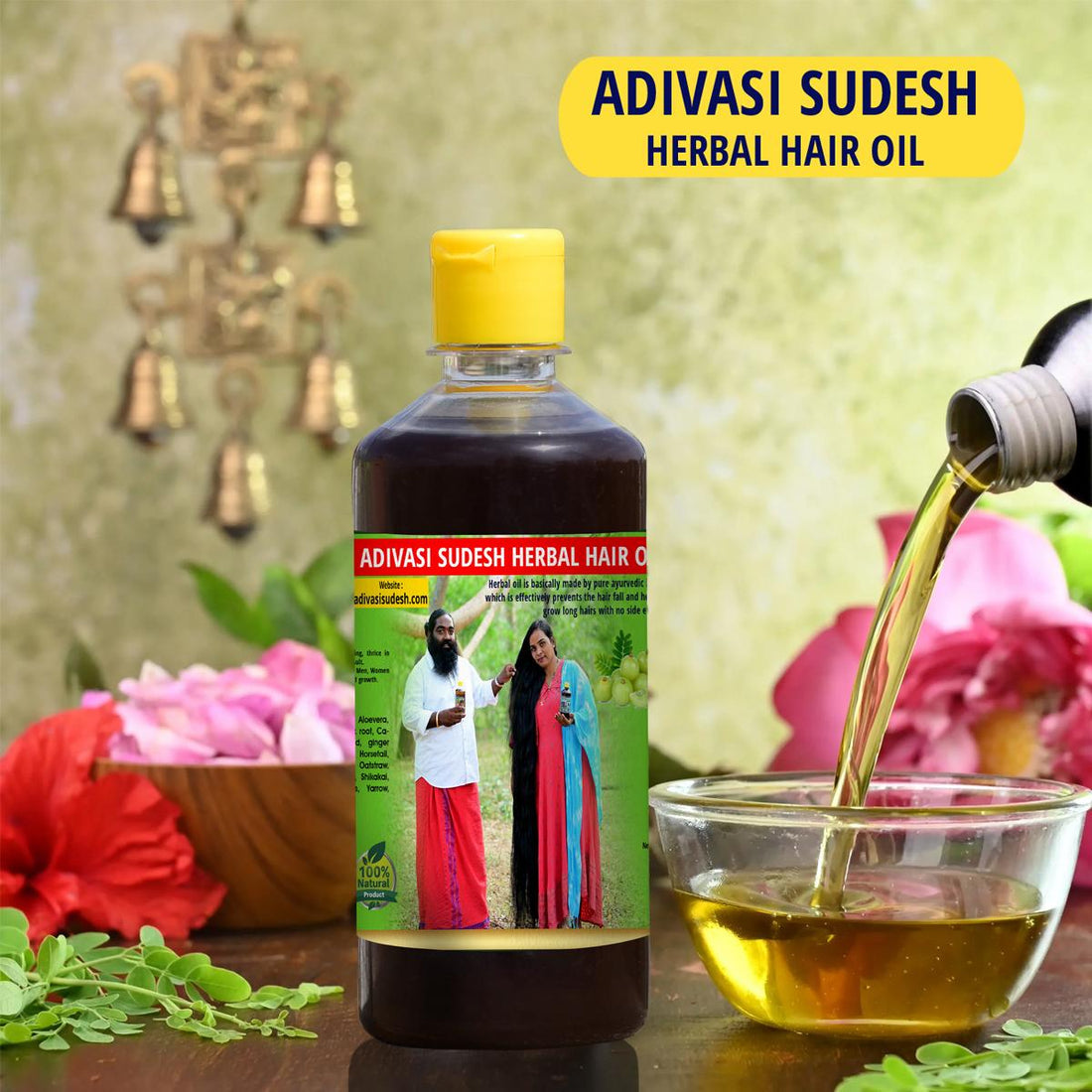 HAKKI PIKKI NEELAMBARI HERBAL HAIR OIL